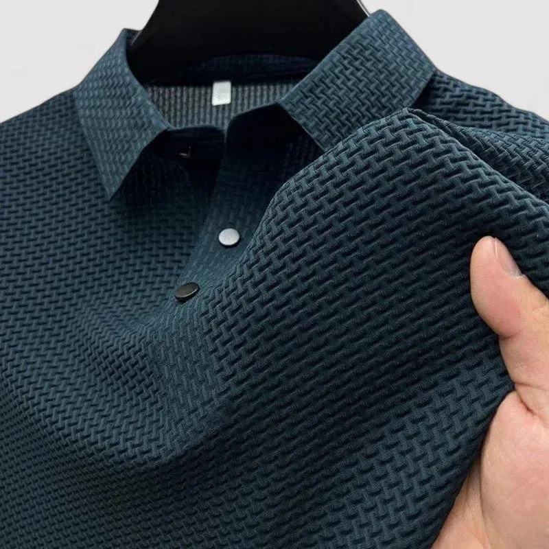 Ancien | Short Sleeve Silk Polo