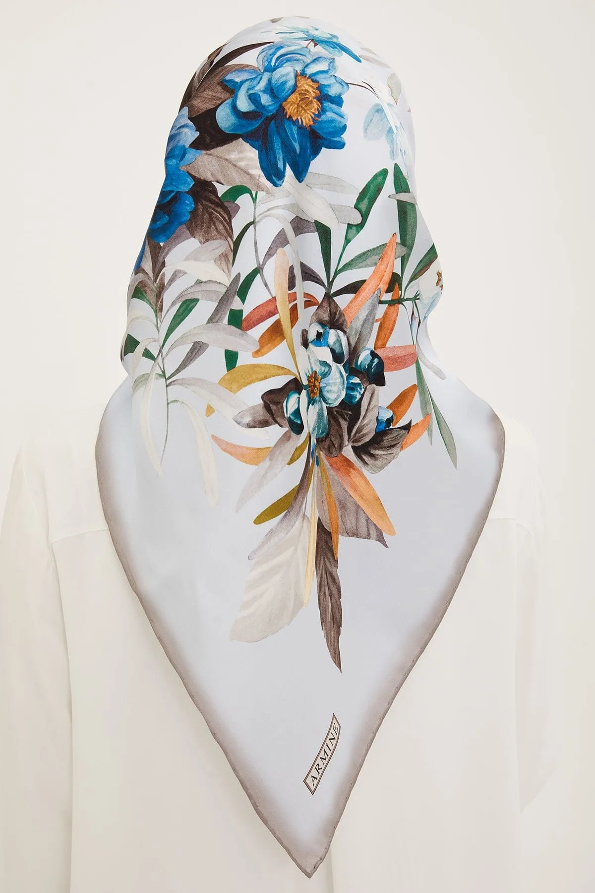 Armine Ayu Floral Silk Scarf #2