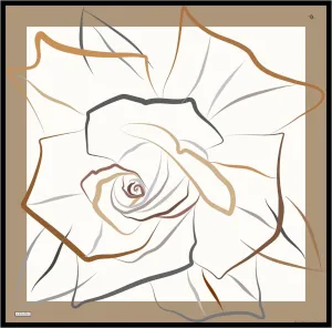 Armine Lotti Abstract Silk Scarf #82