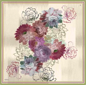 Armine Opulent Turkish Silk Scarf #35