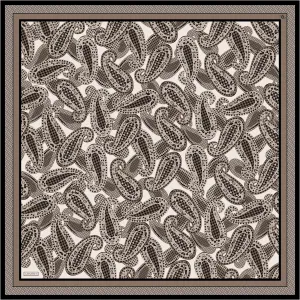 Armine Paisley Reverie Silk Scarf #9