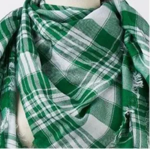 Assorted Green/White Scarves