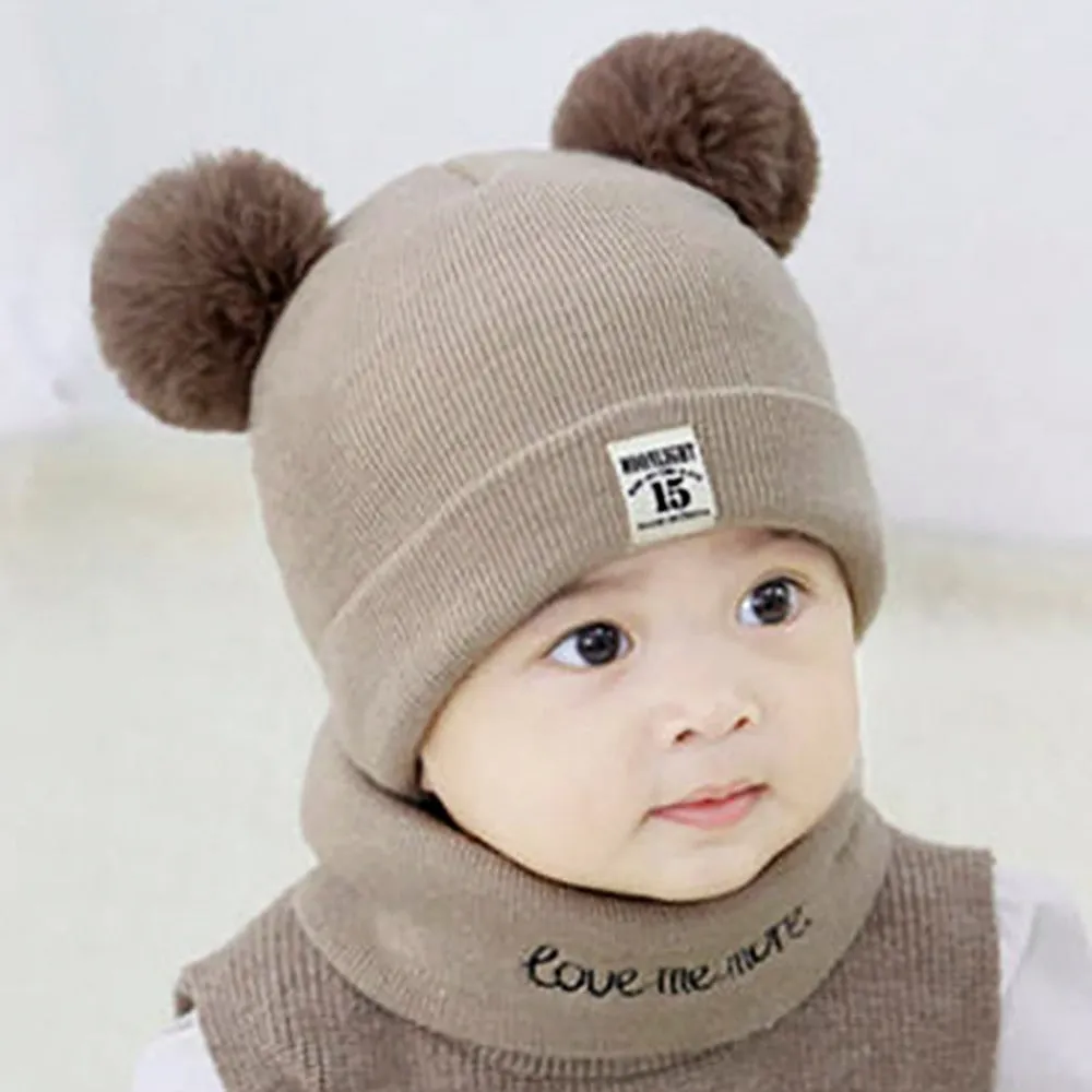 Baby Winter Hat & Scarf Set