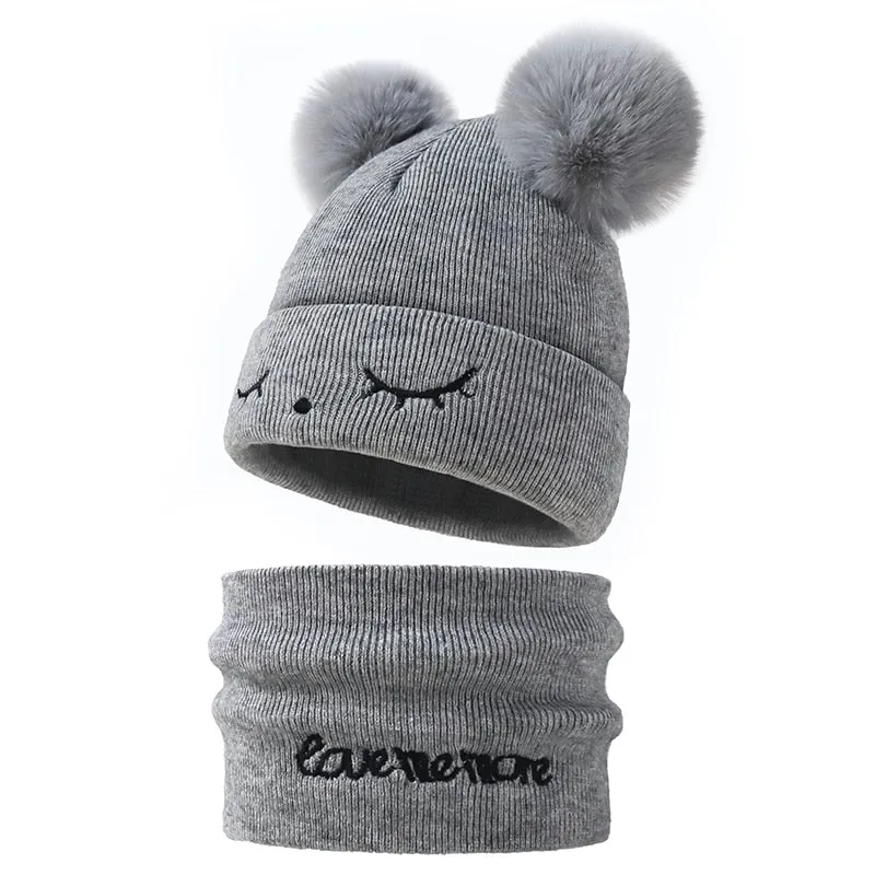 Baby Winter Hat & Scarf Set