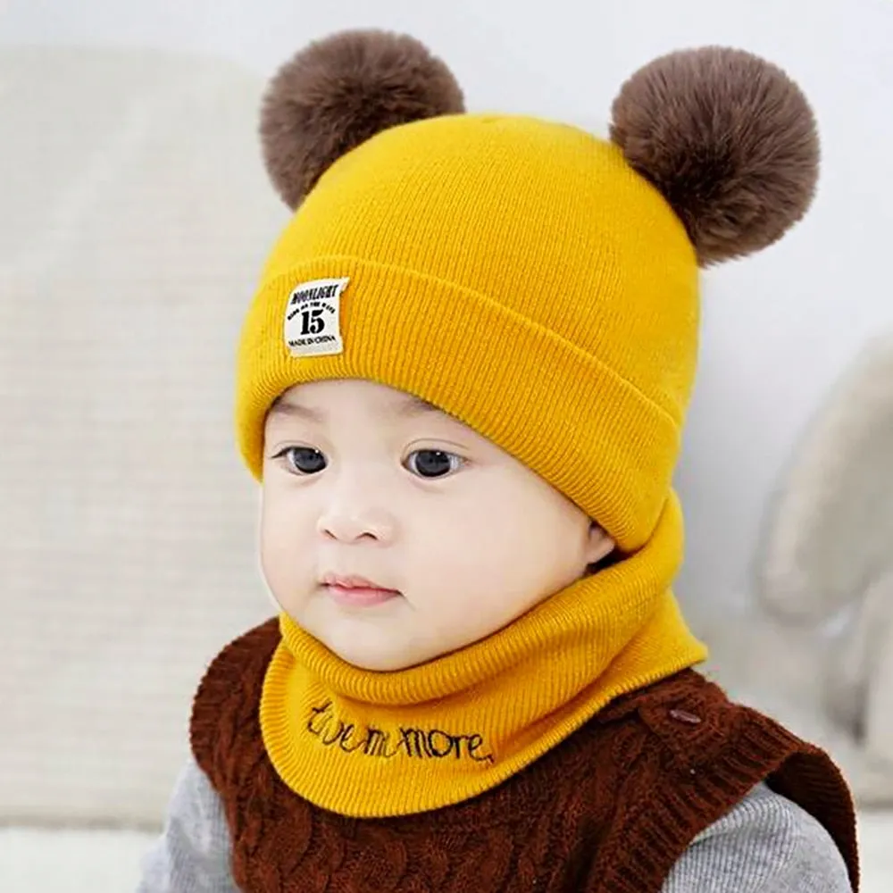 Baby Winter Hat & Scarf Set