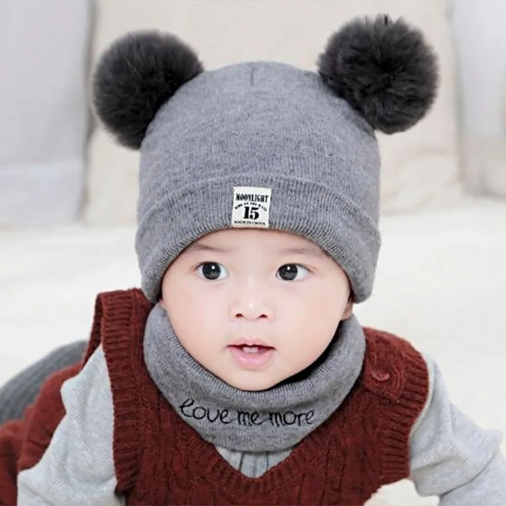 Baby Winter Hat & Scarf Set