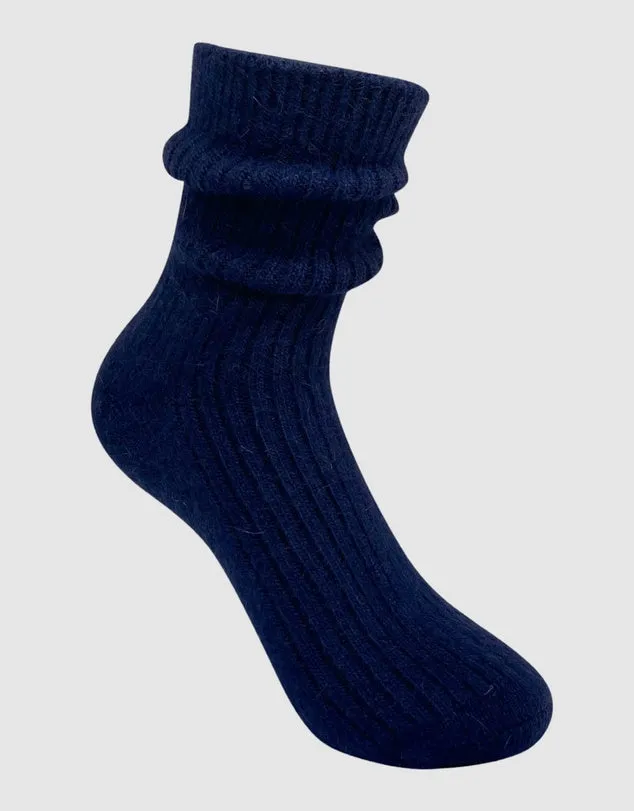 Cashmere Socks - Electric Blue