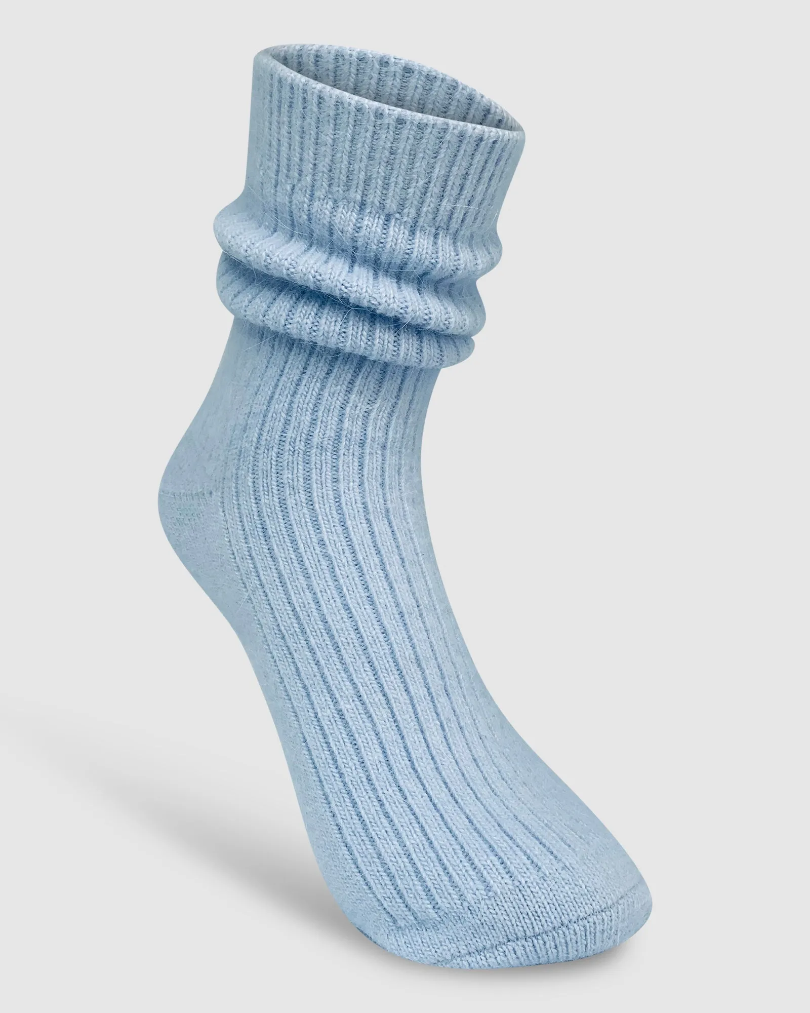 Cashmere Socks - Electric Blue