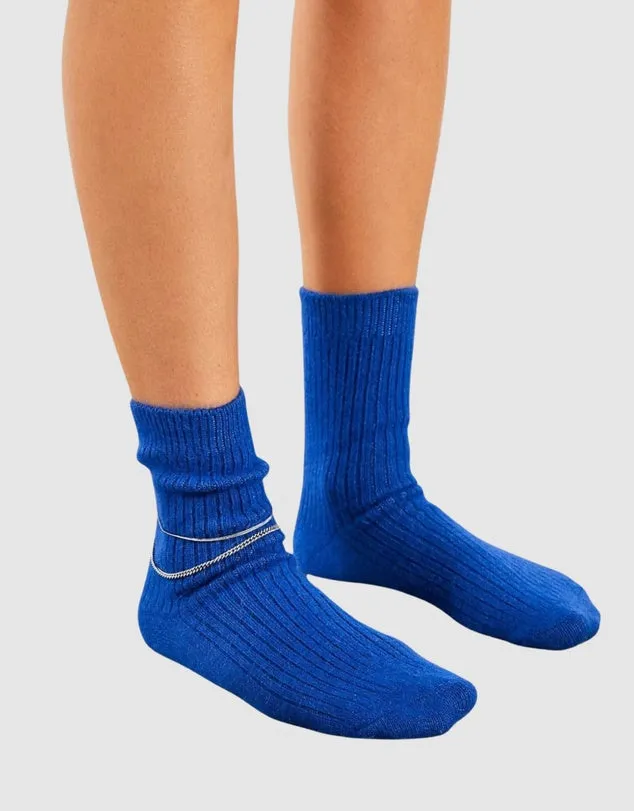 Cashmere Socks - Ice Pink