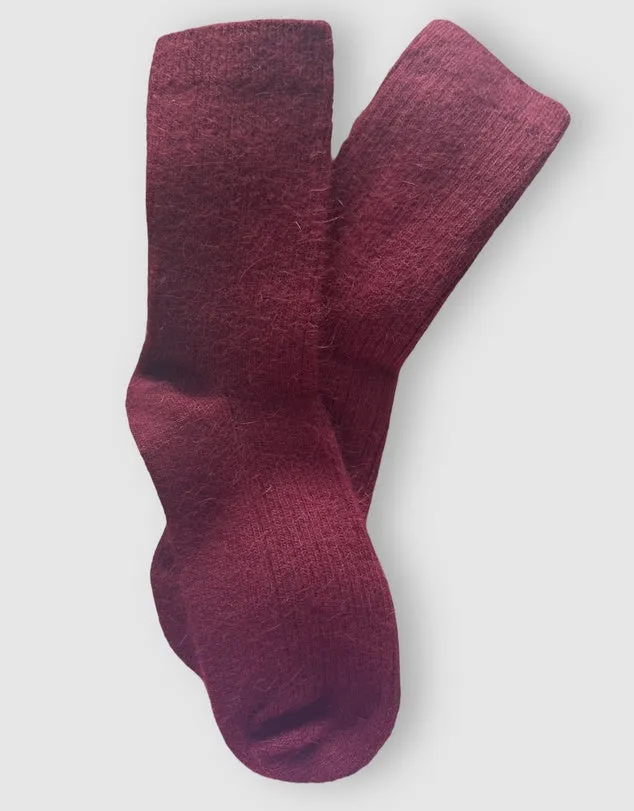 Cashmere Socks - Ice Pink