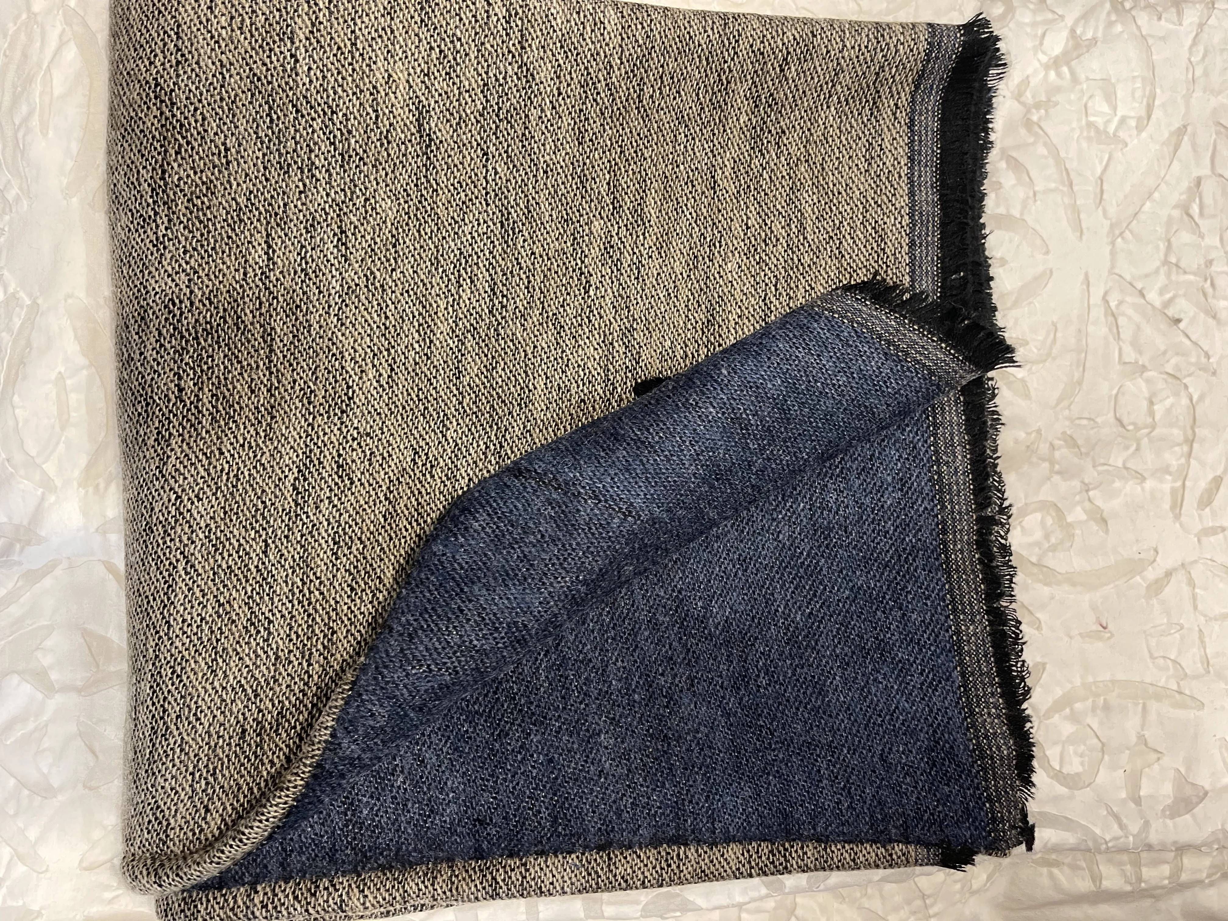 Cashmere Wrap/Throw/Blanket - Evening Dusk
