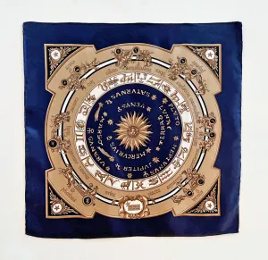 CELESTIAL SILK SCARF - TAN