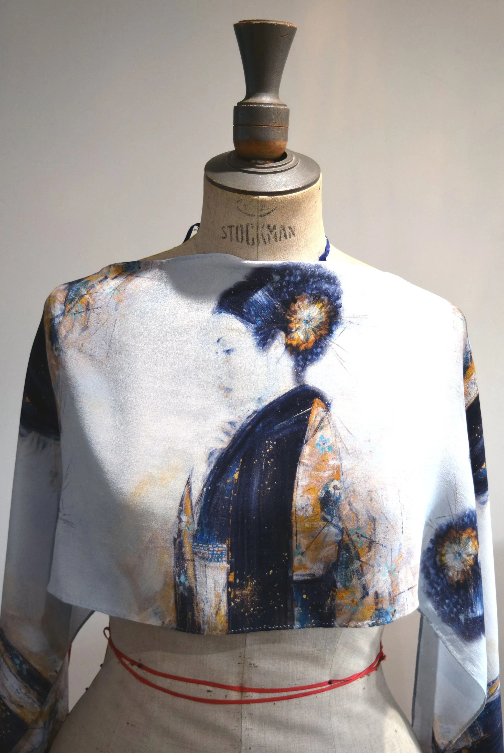 Contemplation Silk Scarf