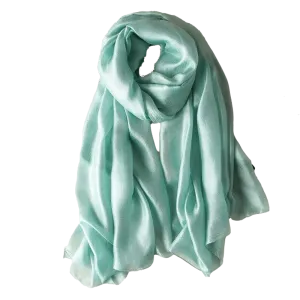 Crystal Teal Fashion Scarf