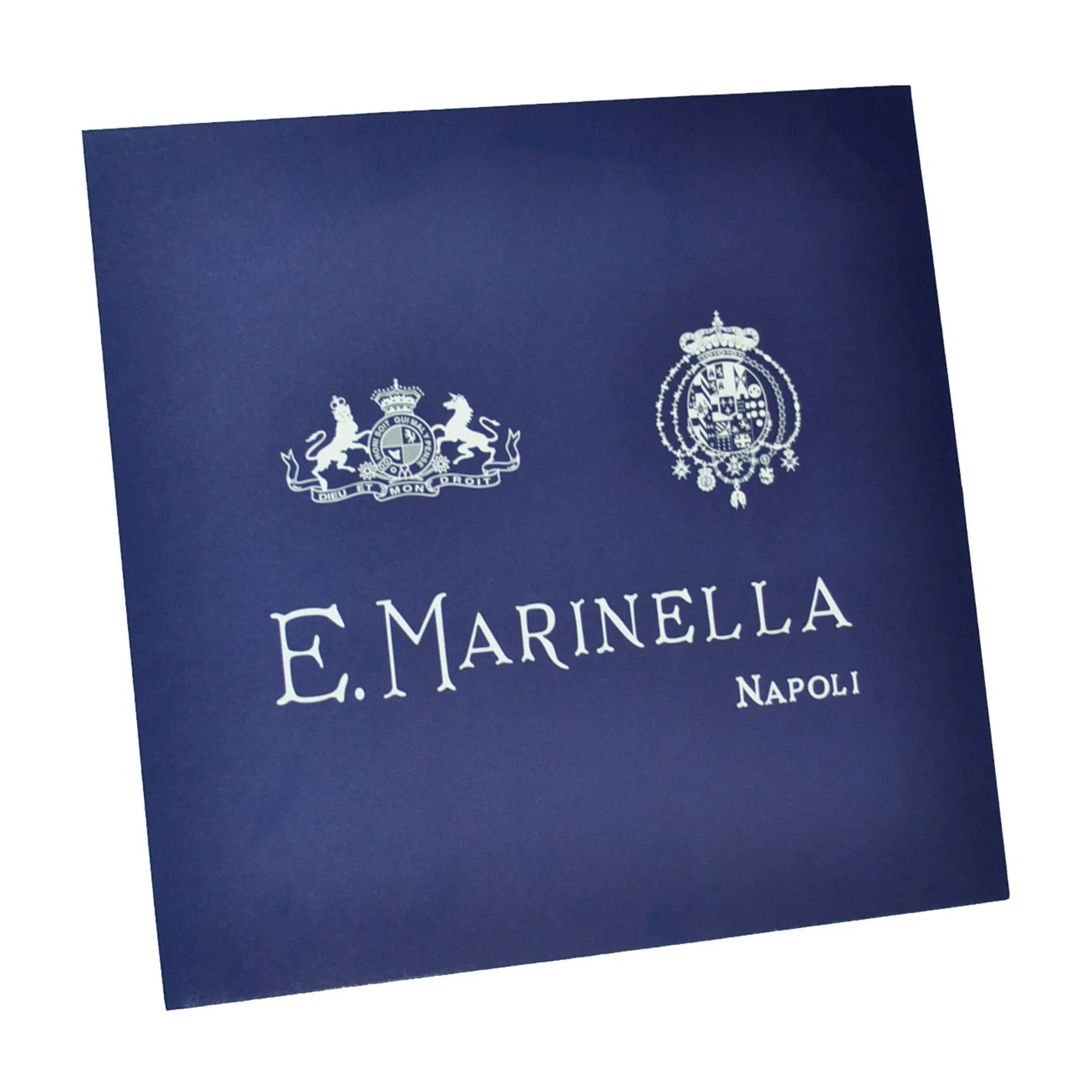 E. Marinella Scarf Gray Black Gold Pink - 26 Inch Square Foulard FINAL SALE