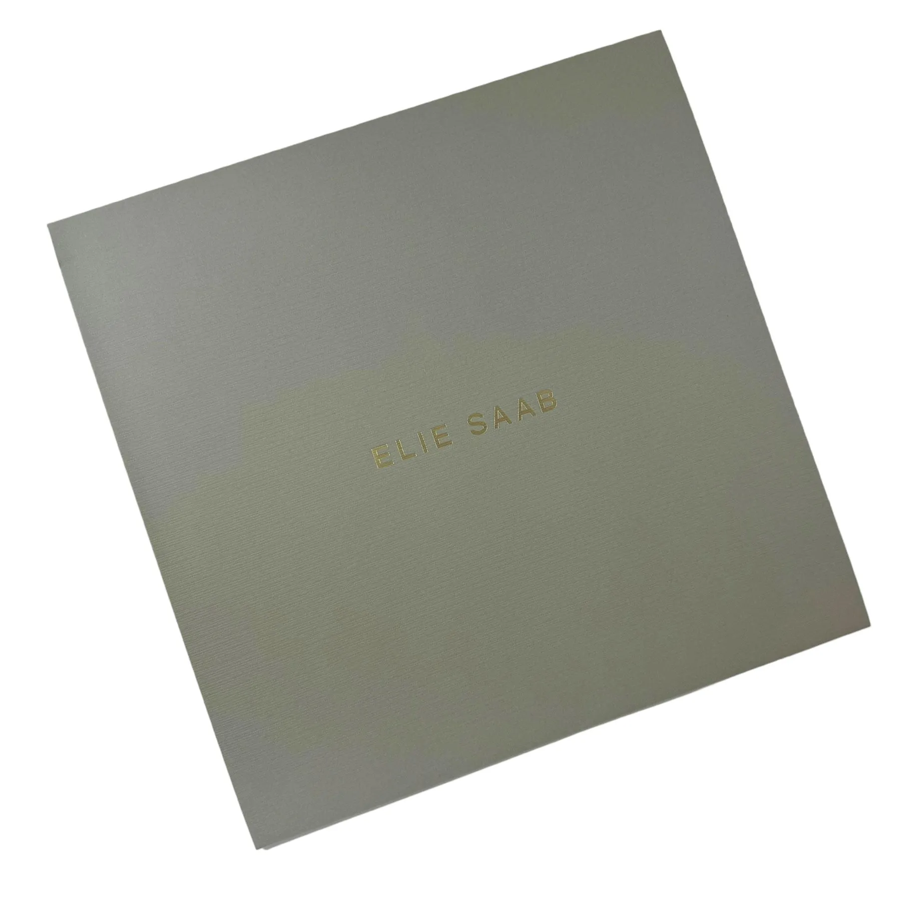Elie Saab Scarf Gray Olive Dark Blue Design - Chiffon Silk Designer Shawl