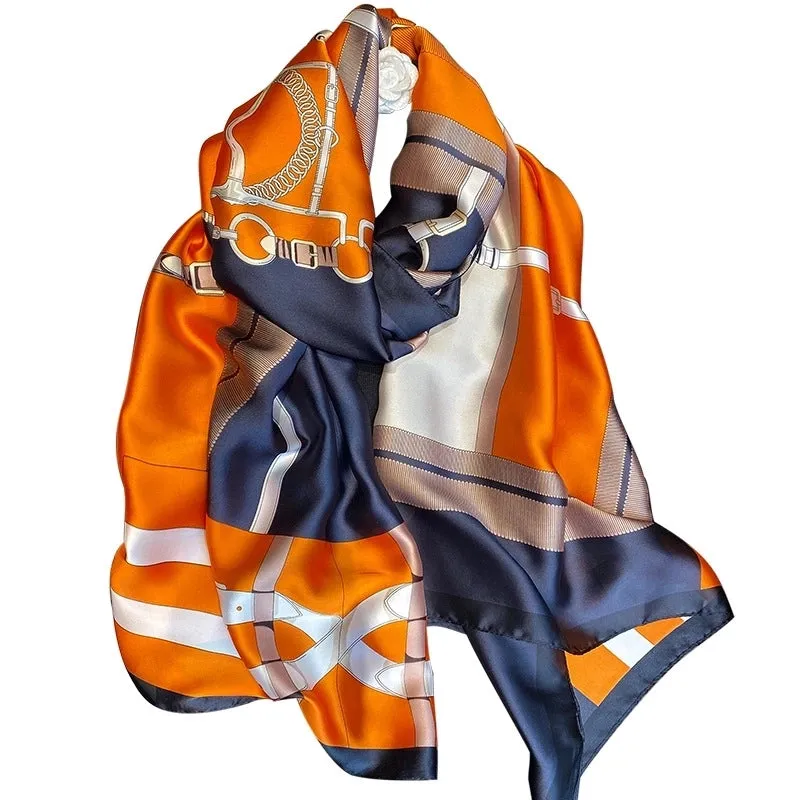 Fashion Silk Scarf Dual-use Wholesale