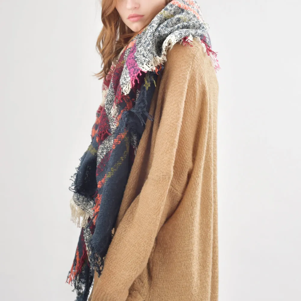 FURTALK Winter Women Cashmere Hand Feeling Scarf  Dropping Shipping SFWL021