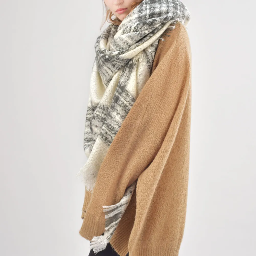 FURTALK Winter Women Cashmere Hand Feeling Scarf  Dropping Shipping SFWL021