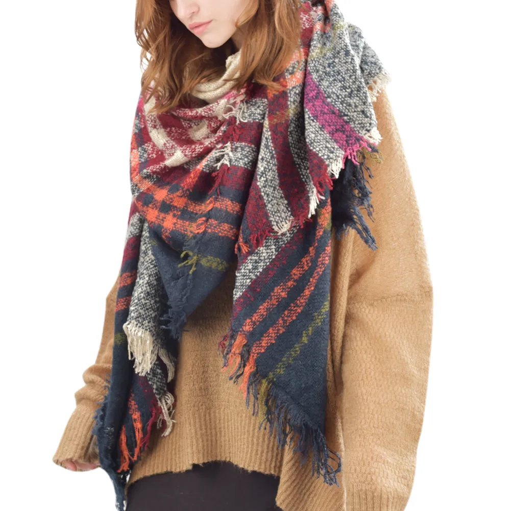 FURTALK Winter Women Cashmere Hand Feeling Scarf  Dropping Shipping SFWL021
