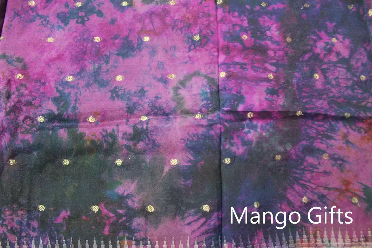 Indian Silk Sari Scarf Tie Dye Scarves Wrap Stole Dupatta Neckwraps Girls Fashion Accessories Wholesale