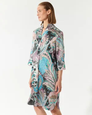 Kamille Shirt Dress Masquerade Blue