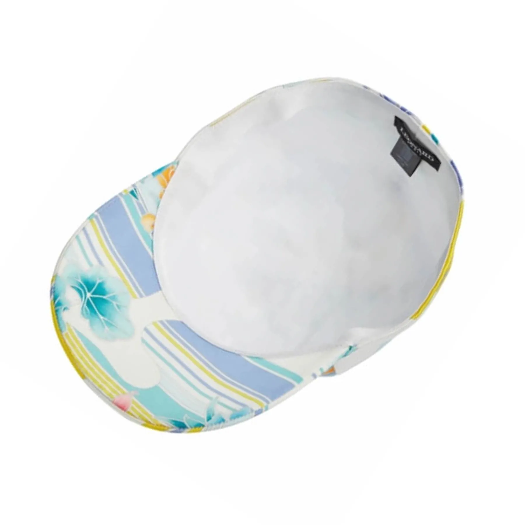 Leonard Paris Cap White Blue Turquoise Design - Women Collection Hat SALE