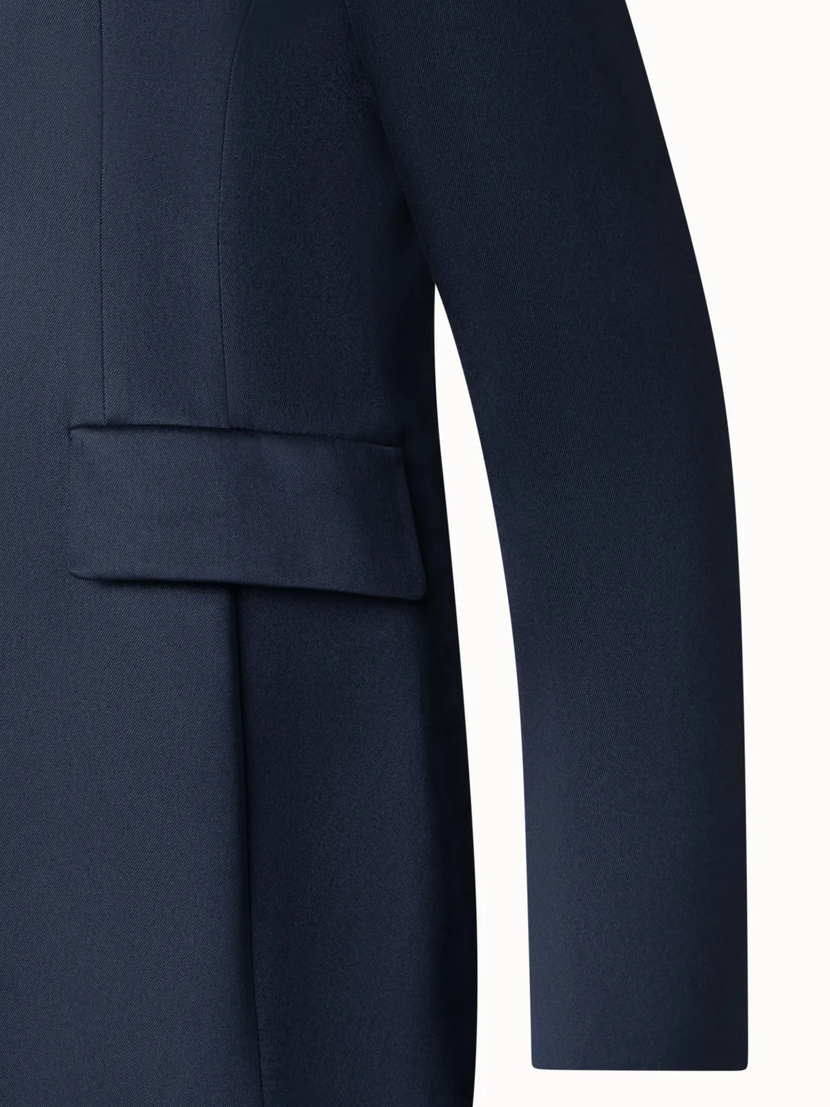 Long Silk Bazer Jacket