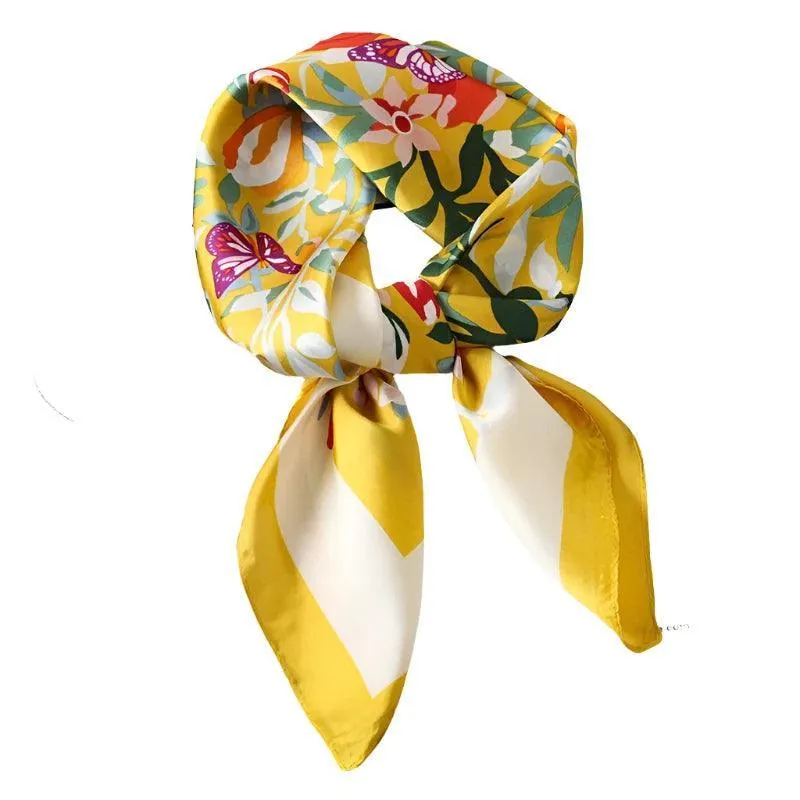Luxury Fashion Scarves, Exquisite Designs, Versatile Use, Premium Polyester, Lightweight, 64 Colors, Perfect for Most Seasons and Styles