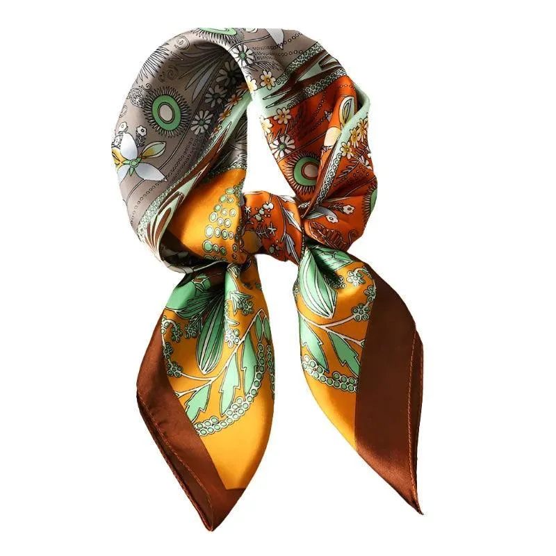 Luxury Fashion Scarves, Exquisite Designs, Versatile Use, Premium Polyester, Lightweight, 64 Colors, Perfect for Most Seasons and Styles