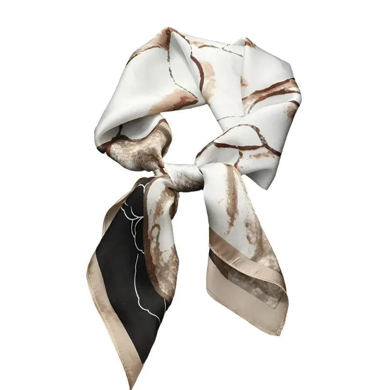 Luxury Fashion Scarves, Exquisite Designs, Versatile Use, Premium Polyester, Lightweight, 64 Colors, Perfect for Most Seasons and Styles
