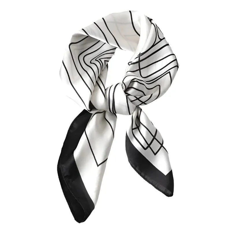 Luxury Fashion Scarves, Exquisite Designs, Versatile Use, Premium Polyester, Lightweight, 64 Colors, Perfect for Most Seasons and Styles