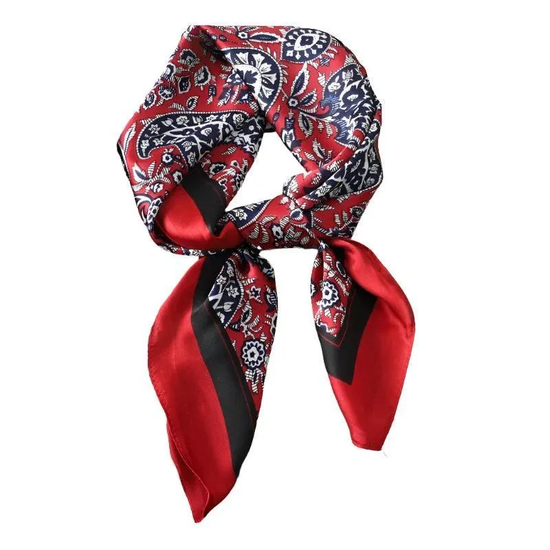 Luxury Fashion Scarves, Exquisite Designs, Versatile Use, Premium Polyester, Lightweight, 64 Colors, Perfect for Most Seasons and Styles