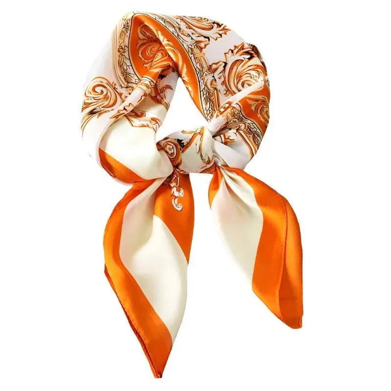 Luxury Fashion Scarves, Exquisite Designs, Versatile Use, Premium Polyester, Lightweight, 64 Colors, Perfect for Most Seasons and Styles