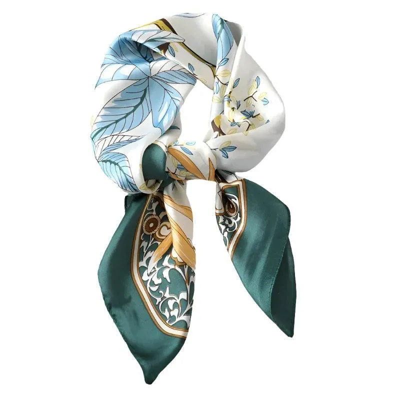 Luxury Fashion Scarves, Exquisite Designs, Versatile Use, Premium Polyester, Lightweight, 64 Colors, Perfect for Most Seasons and Styles