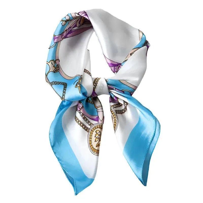 Luxury Fashion Scarves, Exquisite Designs, Versatile Use, Premium Polyester, Lightweight, 64 Colors, Perfect for Most Seasons and Styles
