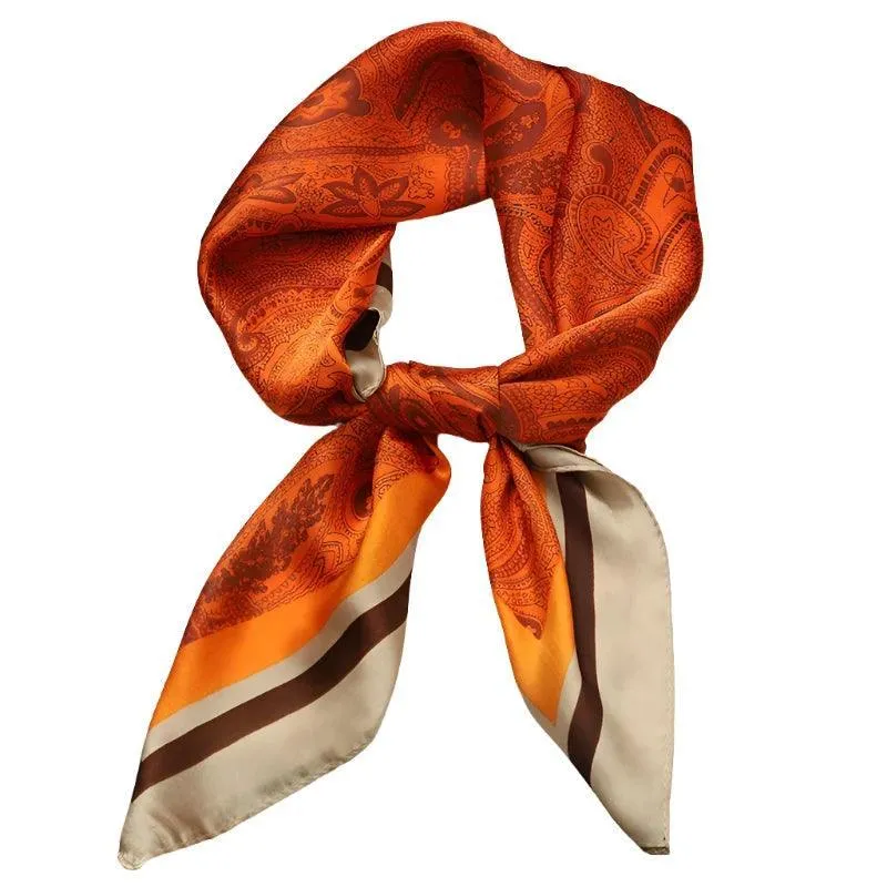 Luxury Fashion Scarves, Exquisite Designs, Versatile Use, Premium Polyester, Lightweight, 64 Colors, Perfect for Most Seasons and Styles