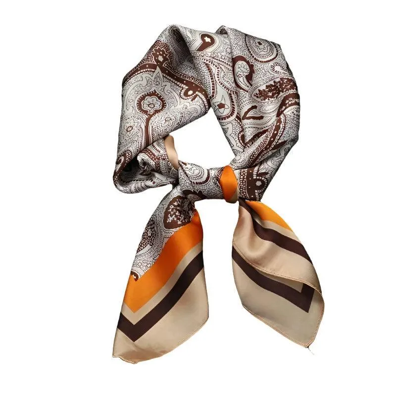 Luxury Fashion Scarves, Exquisite Designs, Versatile Use, Premium Polyester, Lightweight, 64 Colors, Perfect for Most Seasons and Styles