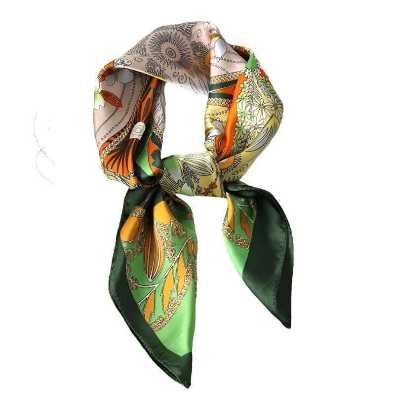 Luxury Fashion Scarves, Exquisite Designs, Versatile Use, Premium Polyester, Lightweight, 64 Colors, Perfect for Most Seasons and Styles