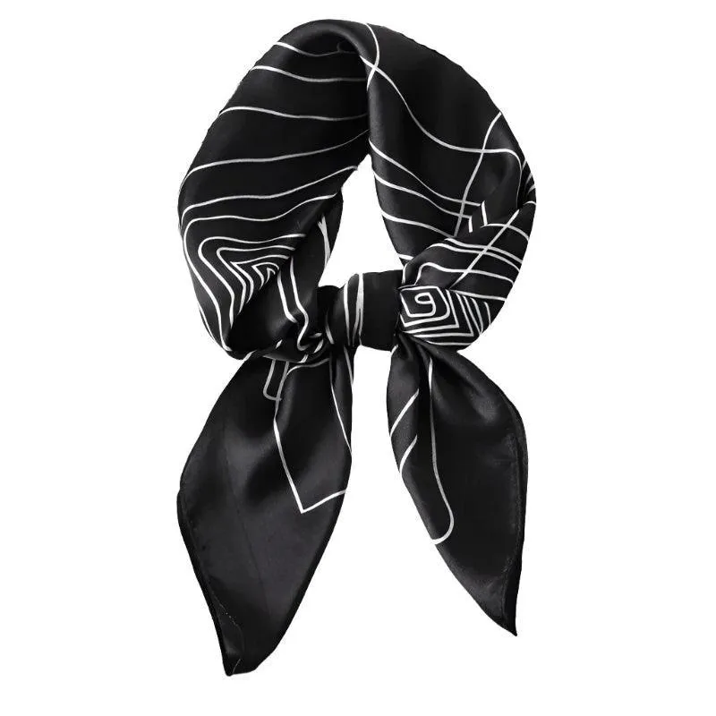 Luxury Fashion Scarves, Exquisite Designs, Versatile Use, Premium Polyester, Lightweight, 64 Colors, Perfect for Most Seasons and Styles