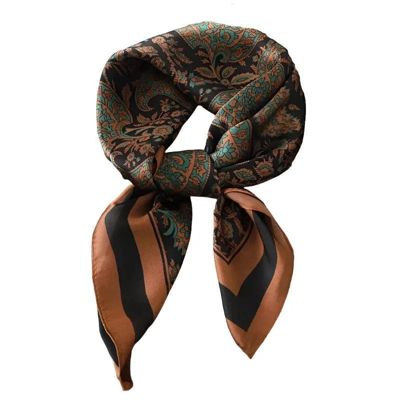 Luxury Fashion Scarves, Exquisite Designs, Versatile Use, Premium Polyester, Lightweight, 64 Colors, Perfect for Most Seasons and Styles
