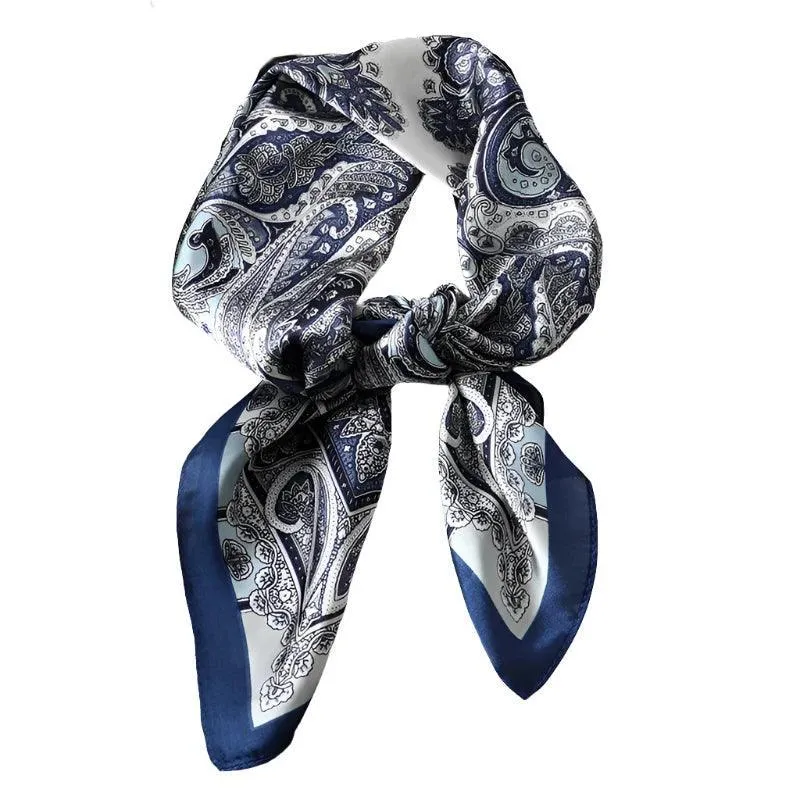 Luxury Fashion Scarves, Exquisite Designs, Versatile Use, Premium Polyester, Lightweight, 64 Colors, Perfect for Most Seasons and Styles