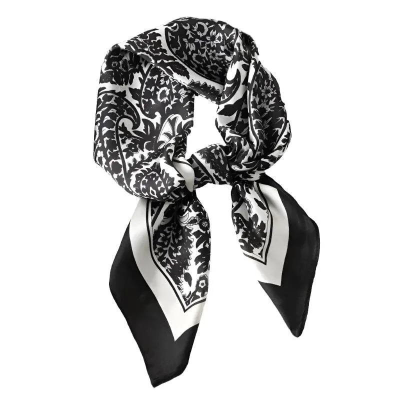 Luxury Fashion Scarves, Exquisite Designs, Versatile Use, Premium Polyester, Lightweight, 64 Colors, Perfect for Most Seasons and Styles
