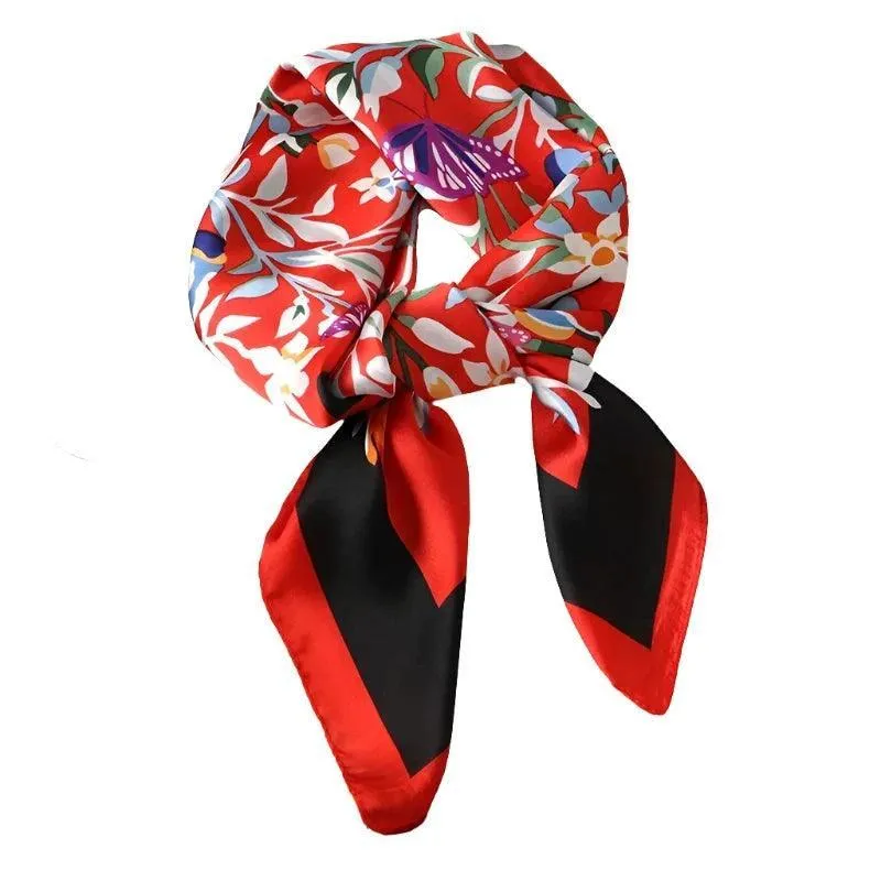 Luxury Fashion Scarves, Exquisite Designs, Versatile Use, Premium Polyester, Lightweight, 64 Colors, Perfect for Most Seasons and Styles