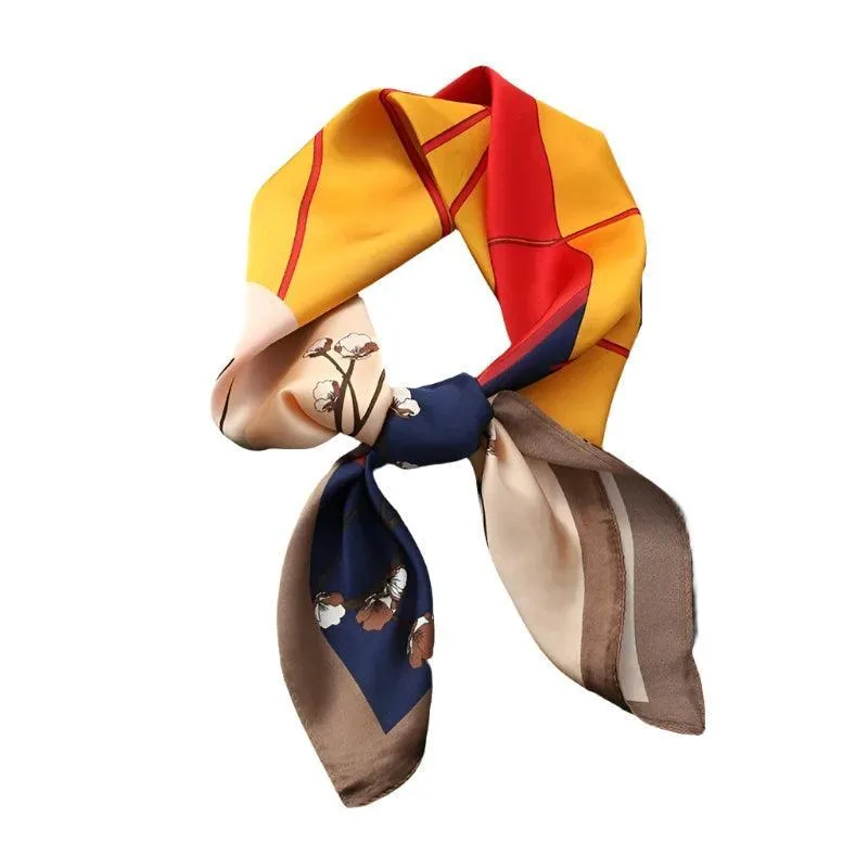 Luxury Fashion Scarves, Exquisite Designs, Versatile Use, Premium Polyester, Lightweight, 64 Colors, Perfect for Most Seasons and Styles