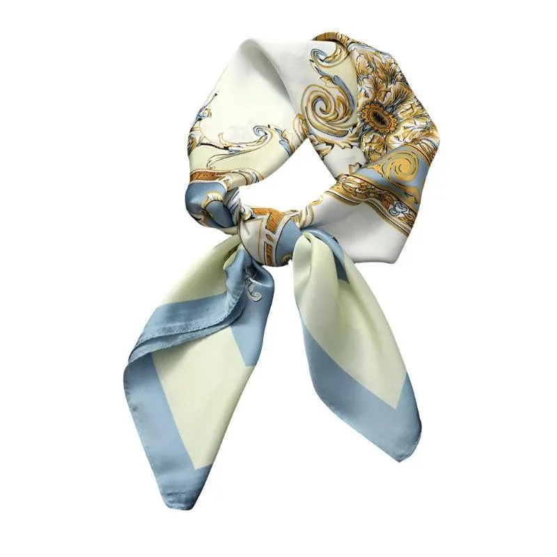 Luxury Fashion Scarves, Exquisite Designs, Versatile Use, Premium Polyester, Lightweight, 64 Colors, Perfect for Most Seasons and Styles