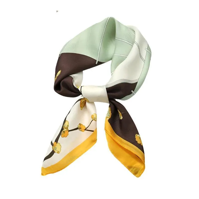 Luxury Fashion Scarves, Exquisite Designs, Versatile Use, Premium Polyester, Lightweight, 64 Colors, Perfect for Most Seasons and Styles