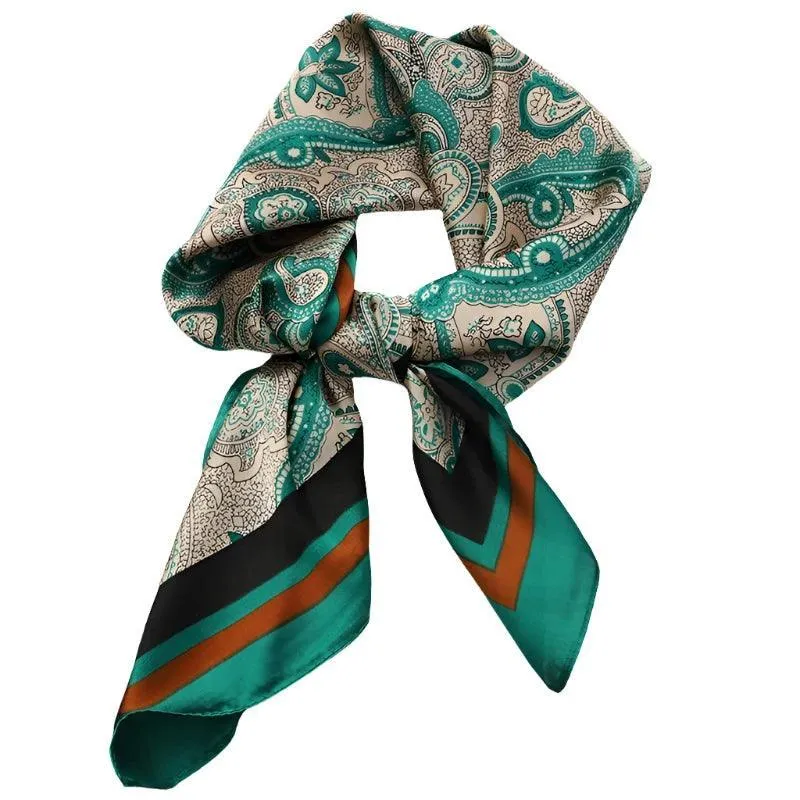 Luxury Fashion Scarves, Exquisite Designs, Versatile Use, Premium Polyester, Lightweight, 64 Colors, Perfect for Most Seasons and Styles