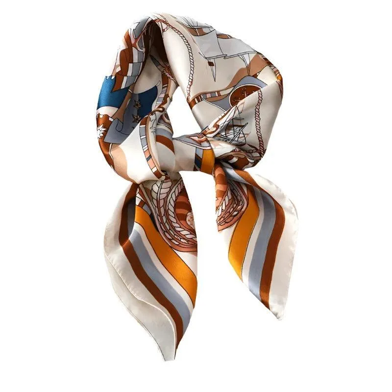 Luxury Fashion Scarves, Exquisite Designs, Versatile Use, Premium Polyester, Lightweight, 64 Colors, Perfect for Most Seasons and Styles