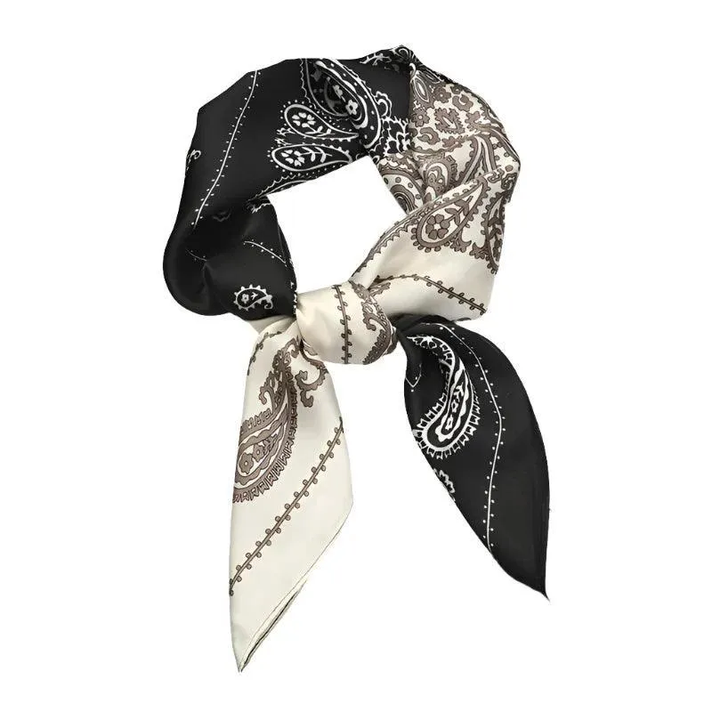 Luxury Fashion Scarves, Exquisite Designs, Versatile Use, Premium Polyester, Lightweight, 64 Colors, Perfect for Most Seasons and Styles